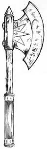 Gerechtigkeitaxt,<br />the Justice Axe. Illustration by Jacob Elijah Walker