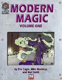 Modern Magic, Volume One. Cover illustration by Cheyenne Wright. Cover design by Marc Schmalz